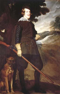 Diego Velazquez Portrait de Philippe IV en costume de chasse (df02) oil painting image